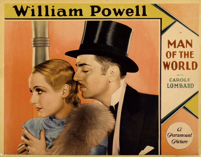 Man of the World - Lobbykaarten - Carole Lombard, William Powell