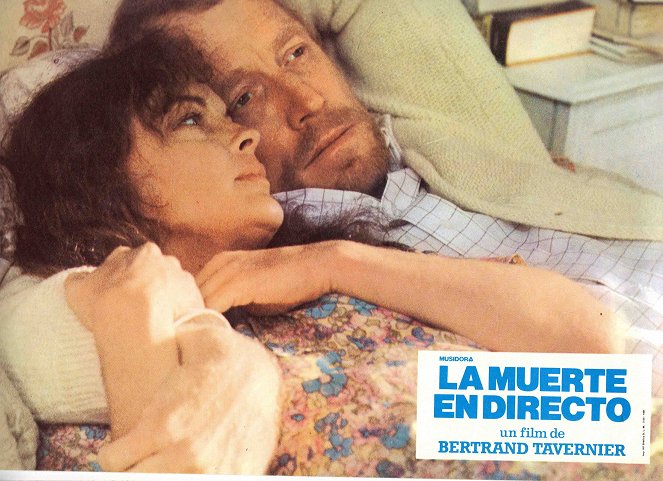 A Morte em Directo - Cartões lobby - Romy Schneider, Max von Sydow