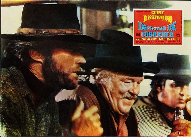 Ein Fremder ohne Namen - Lobbykarten - Clint Eastwood, Walter Barnes