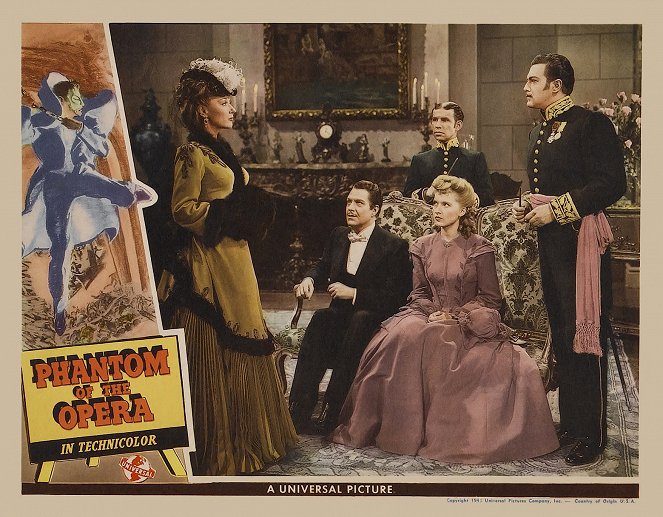 Phantom of the Opera - Lobby Cards - Susanna Foster