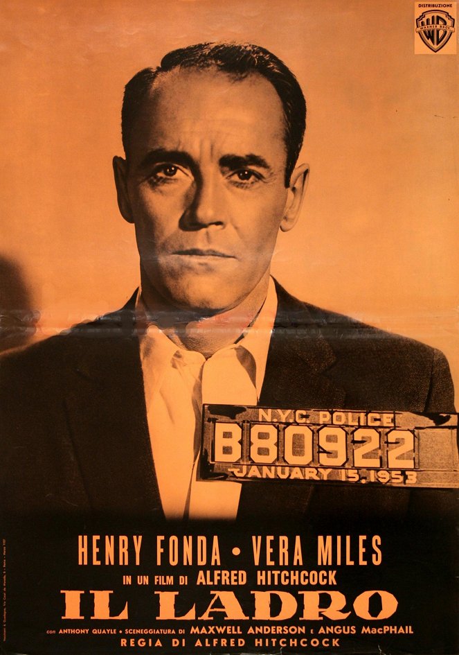 Le Faux Coupable - Cartes de lobby - Henry Fonda