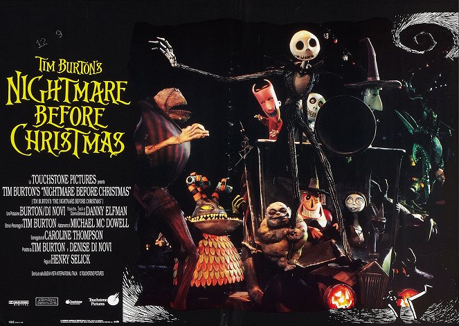 The Nightmare Before Christmas - Lobby Cards