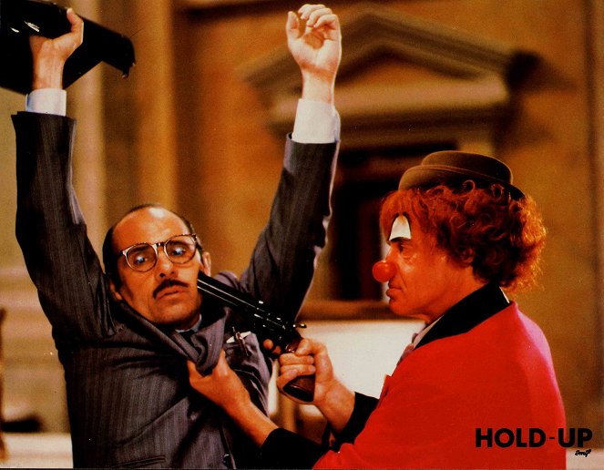 Hold-Up - Cartes de lobby - Guy Marchand, Jean-Paul Belmondo