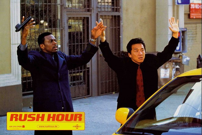 Rush Hour - Lobbykarten - Chris Tucker, Jackie Chan