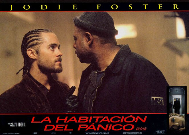 Panic Room - Cartes de lobby - Jared Leto, Forest Whitaker