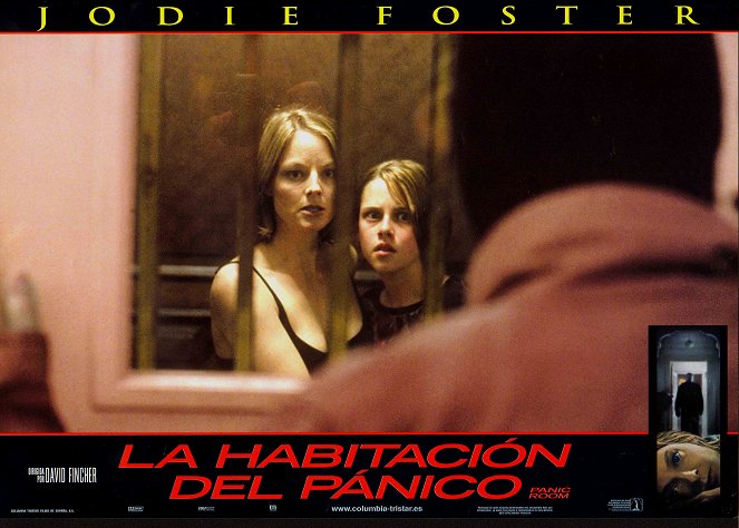 Sala de Pânico - Cartões lobby - Jodie Foster, Kristen Stewart