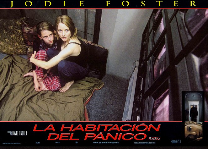 Panic Room - Lobbykarten - Kristen Stewart, Jodie Foster
