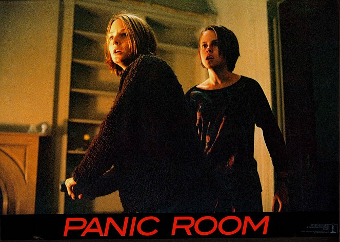 Panic Room - Lobby Cards - Jodie Foster, Kristen Stewart