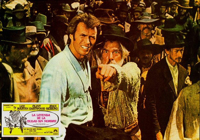 Westwärts zieht der Wind - Lobbykarten - Clint Eastwood, Lee Marvin