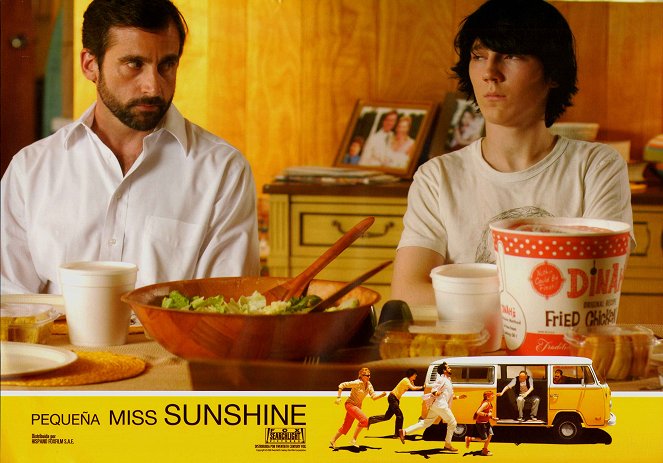 Little Miss Sunshine - Lobbykarten - Steve Carell, Paul Dano
