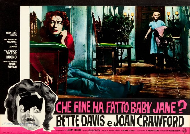 What Ever Happened to Baby Jane? - Lobby Cards - Joan Crawford, Bette Davis