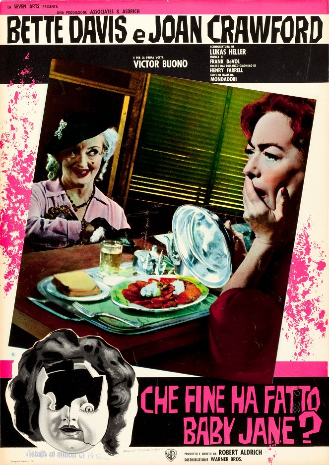 Qu'est-il arrivé à Baby Jane ? - Cartes de lobby - Bette Davis, Joan Crawford