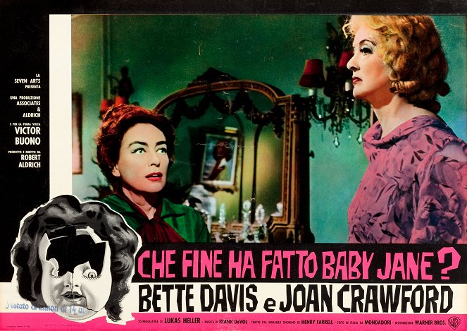 What Ever Happened to Baby Jane? - Lobby Cards - Joan Crawford, Bette Davis