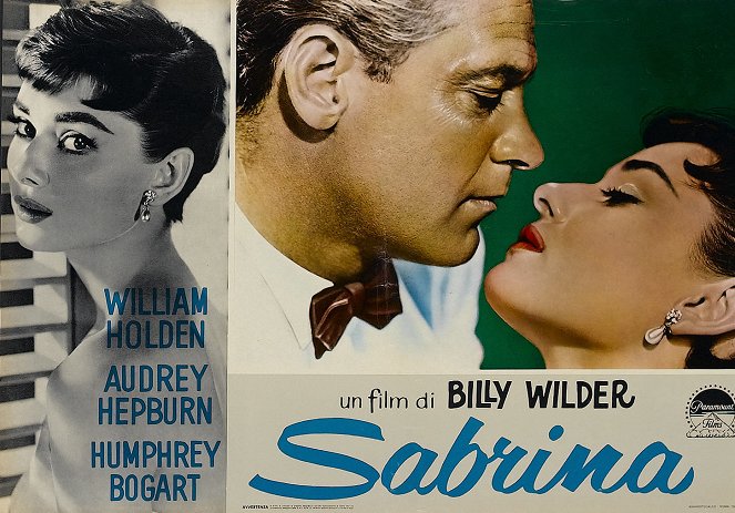 Sabrina - Fotocromos - William Holden, Audrey Hepburn