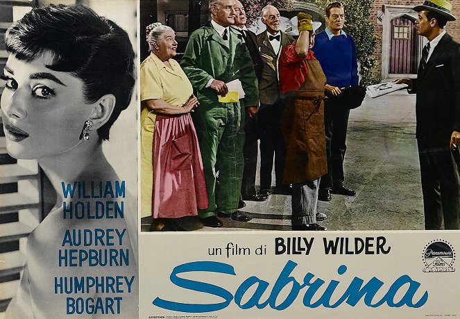 Sabrina - Lobbykaarten - John Williams, William Holden