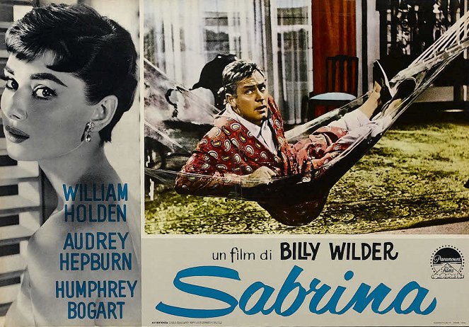Sabrina - Lobbykarten - William Holden