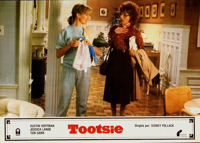 Tootsie - Lobbykarten - Jessica Lange, Dustin Hoffman