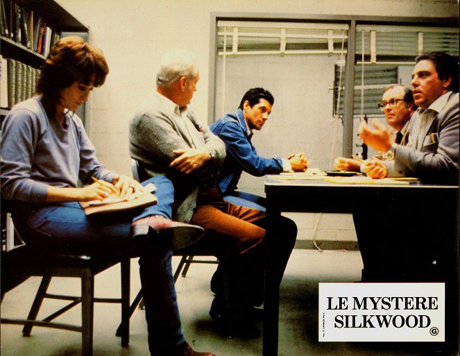 Le Mystère Silkwood - Cartes de lobby - Meryl Streep, Bruce McGill