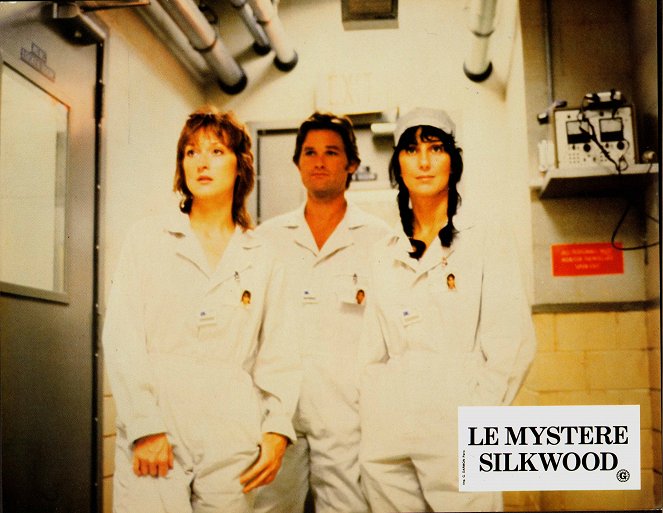 Le Mystère Silkwood - Cartes de lobby - Meryl Streep, Kurt Russell, Cher