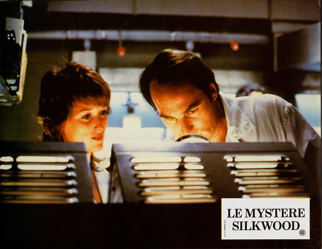 Le Mystère Silkwood - Cartes de lobby - Meryl Streep, Craig T. Nelson