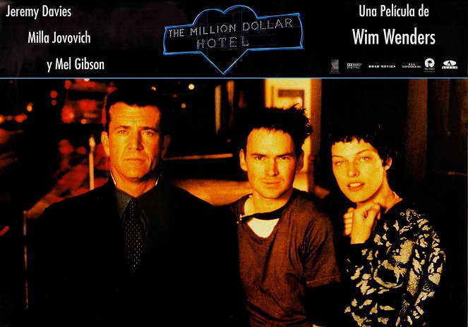 The Million Dollar Hotel - Lobby Cards - Mel Gibson, Jeremy Davies, Milla Jovovich