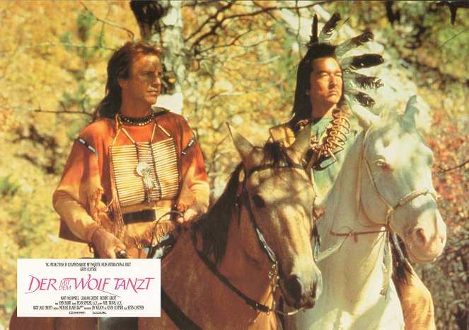 Dances with Wolves - Lobby Cards - Kevin Costner, Graham Greene