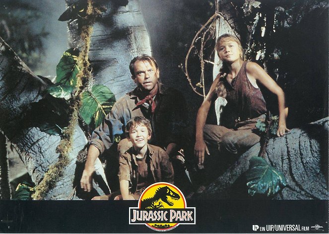 Jurassic Park - Vitrinfotók - Joseph Mazzello, Sam Neill, Ariana Richards