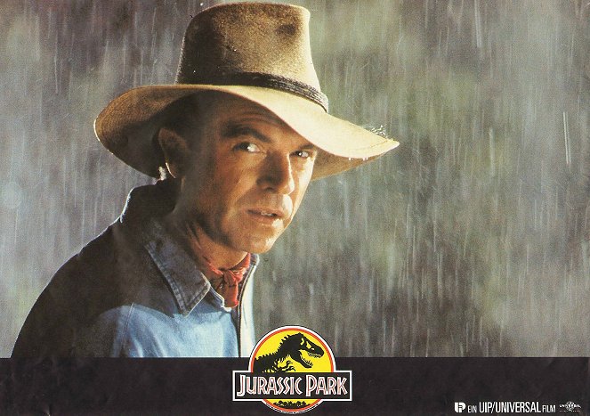 Jurassic Park - Cartes de lobby - Sam Neill