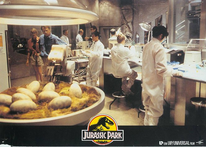 Jurassic Park - Cartes de lobby - Laura Dern, Sam Neill, BD Wong