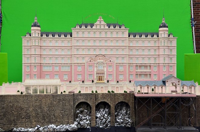 A Grand Budapest Hotel - Forgatási fotók