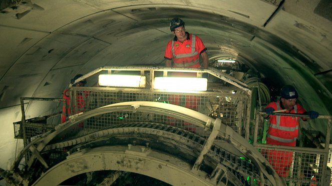 Londýnský super tunel - Z filmu
