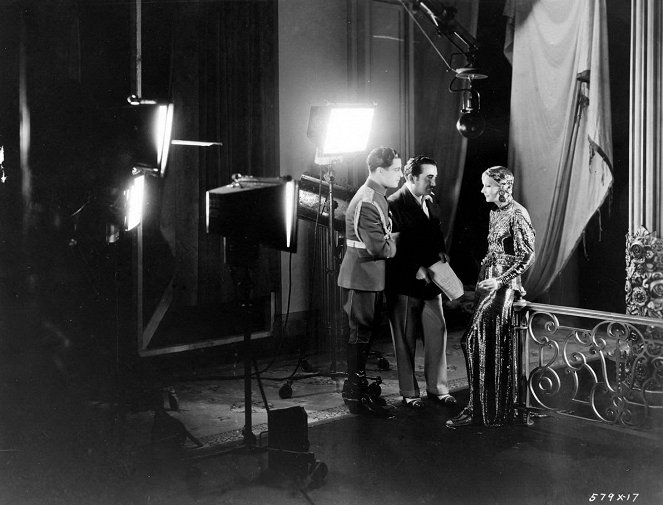 Mata Hari - Forgatási fotók - Ramon Novarro, George Fitzmaurice, Greta Garbo