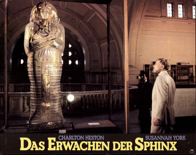 Erwachen der Sphinx - Lobbykarten - Charlton Heston