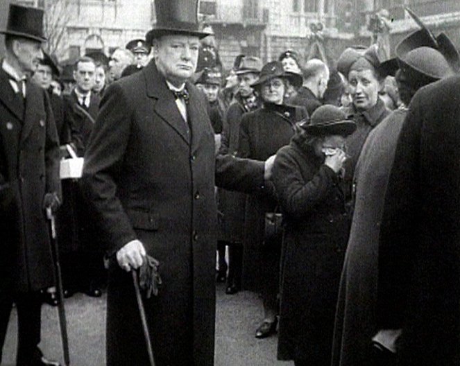 39-40, la guerre des images - De la película - Winston Churchill