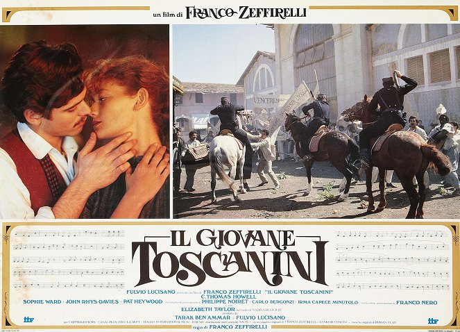 A Vida do Jovem Toscanini - Cartões lobby