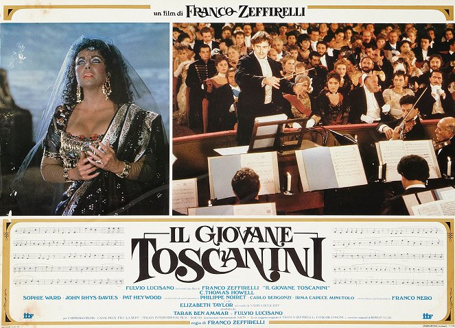 A Vida do Jovem Toscanini - Cartões lobby - Elizabeth Taylor