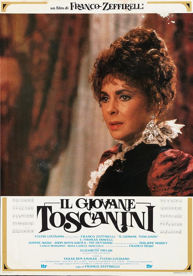 A Vida do Jovem Toscanini - Cartões lobby - Elizabeth Taylor