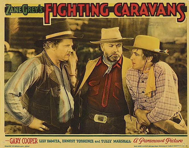 Fighting Caravans - Lobby Cards