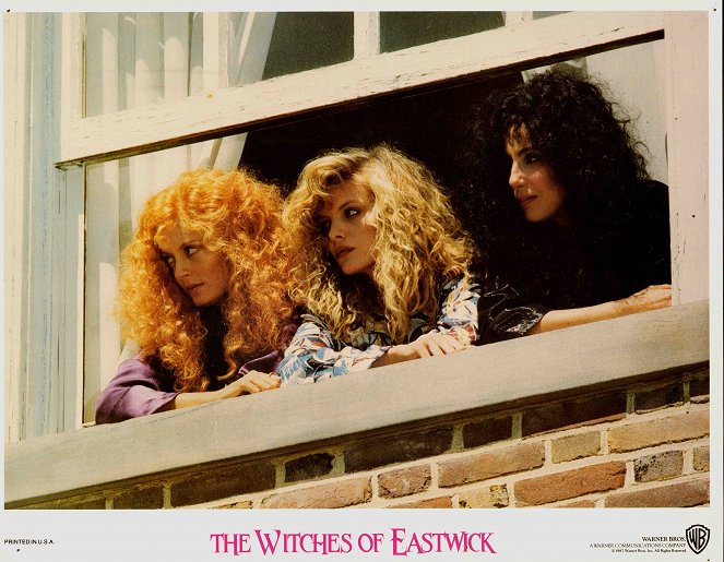 As Bruxas de Eastwick - Cartões lobby - Susan Sarandon, Michelle Pfeiffer, Cher