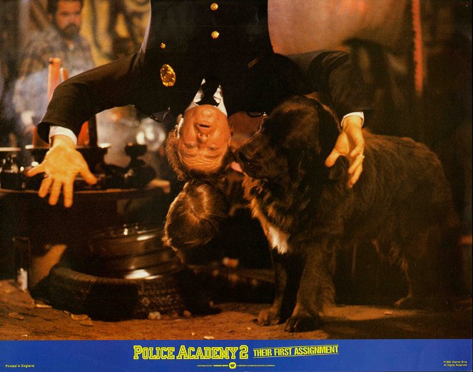 Police Academy 2 - Au boulot ! - Cartes de lobby - Art Metrano