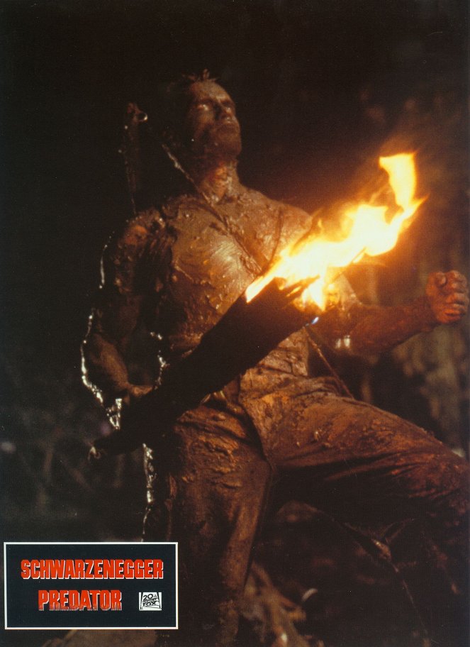Predator - Lobby karty - Arnold Schwarzenegger