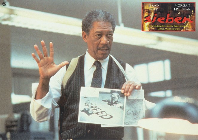 Siedem - Lobby karty - Morgan Freeman