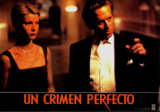 Um Crime Perfeito - Cartões lobby - Gwyneth Paltrow, Michael Douglas