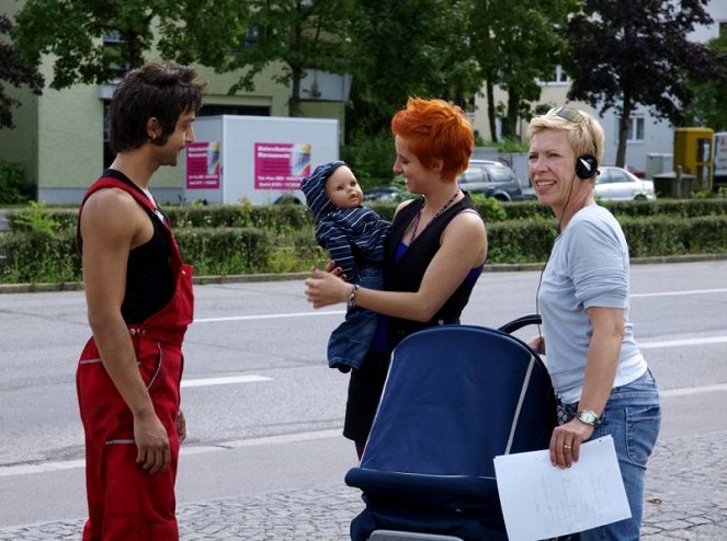 Blond bringt nix - Dreharbeiten - Aaron Frederik Defant, Amelie Kiefer, Isabel Kleefeld