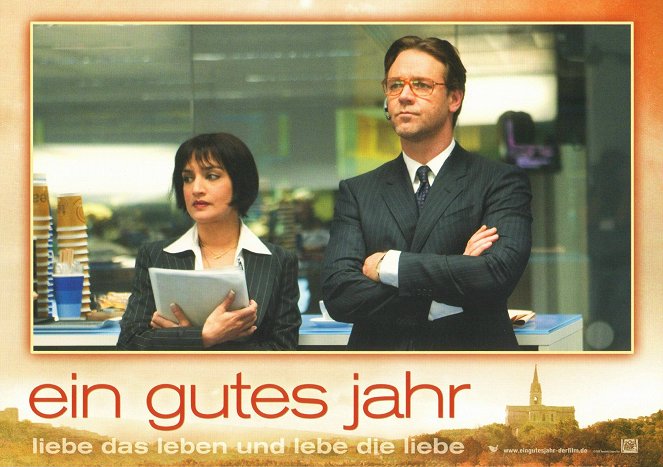A Good Year - Lobby Cards - Archie Panjabi, Russell Crowe
