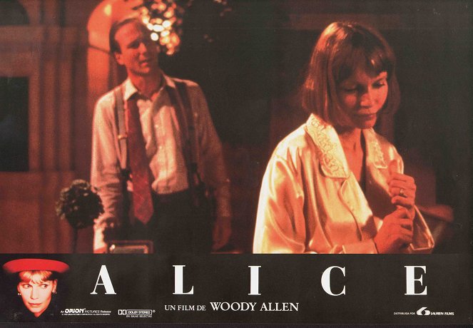 Alicja - Lobby karty - William Hurt, Mia Farrow