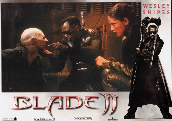 Blade 2 - Cartes de lobby - Luke Goss, Wesley Snipes, Leonor Varela