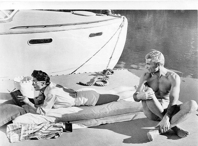 Una mujer en la playa - De la película - Joan Crawford, Jeff Chandler