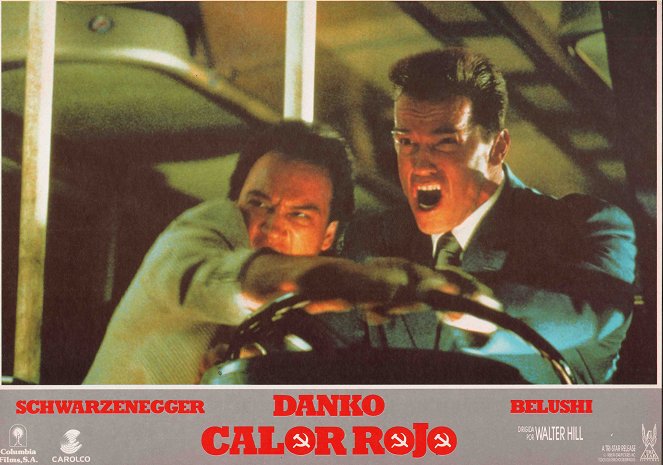 Vörös zsaru - Vitrinfotók - Jim Belushi, Arnold Schwarzenegger