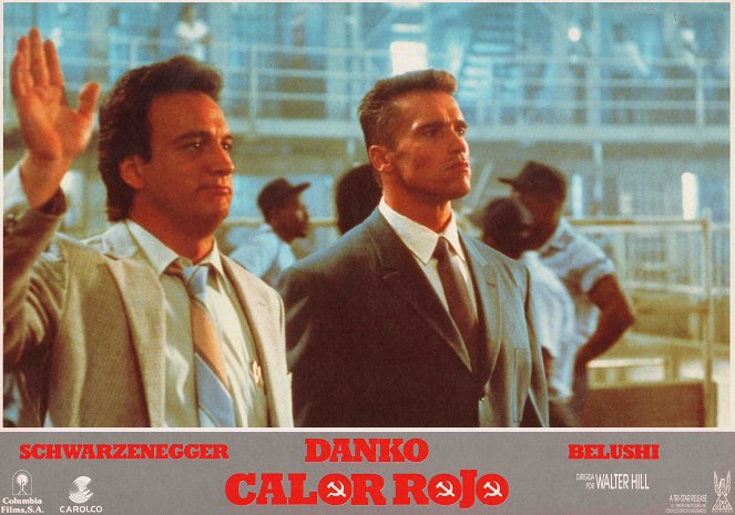 Červená horúčava - Fotosky - Jim Belushi, Arnold Schwarzenegger